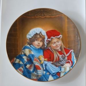 Sandra Kuck Reco Fireside Dreams January Plate Collection